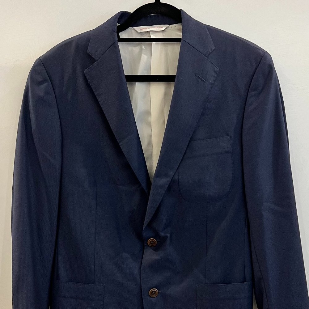 Samualsohn by Steven Giles Mens Blazer (Navy/40R)